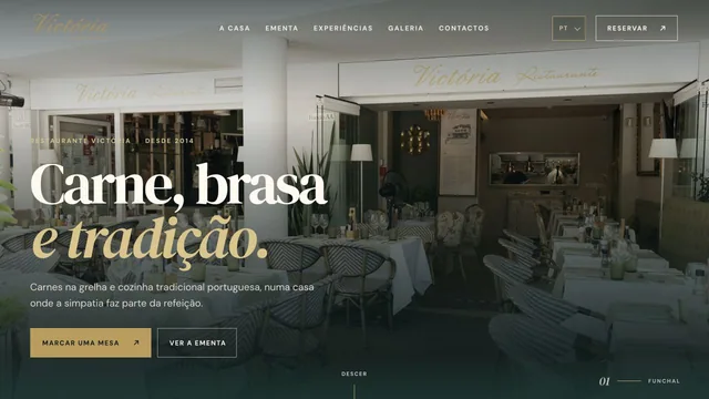 Página inicial — Restaurante Victória